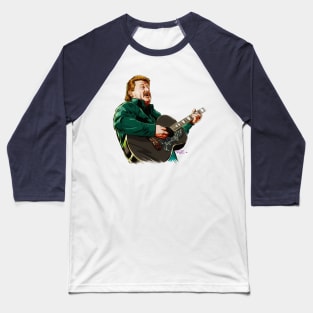 Joe Diffie - An illustration by Paul Cemmick Baseball T-Shirt